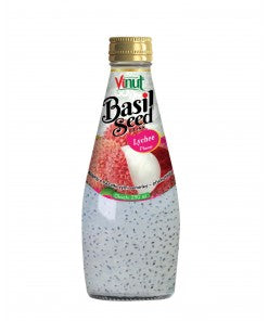 Vinut Basil Seed Lychee 290 Ml – Asian Alley Shopping