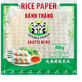 DOUBLE PANDA Rice Paper 22cm For Springroll 400g VN