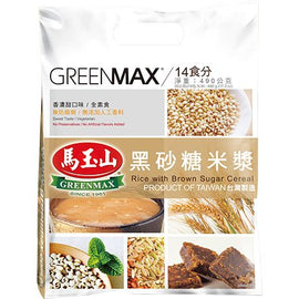 Instant Rice Milk with Brown Sugar 35 G GREENMAX