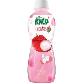 Lychee Juice Drink with Nata De Coco 320 ML KATO