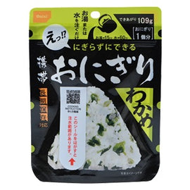 ONISHI - POCKET ONIGIRI WAKAME-SEAWEED - Japanese instant riceball with seaweed flavour 42 GR