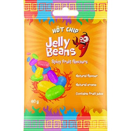 Jelly Beans Spicy Fruit 60 GR HOT CHIP