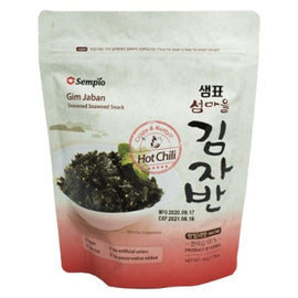 Sempio Gim Jaban Seasoned Seaweed Snack - Hot 50GR