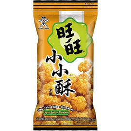 Rice Cracker Fried Light Spicy Mini 60 G WANT WANT