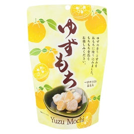 SEIKI - YUZU MOCHI STAND PACK - Japanese Yuzu citrus rice cake with Yuzu-citrus pieces 130 GR