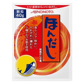 AJINOMOTO - HONDASHI BONITO SEASONING - Japanese seasoning sauce with bonito fish flavour 40 GR