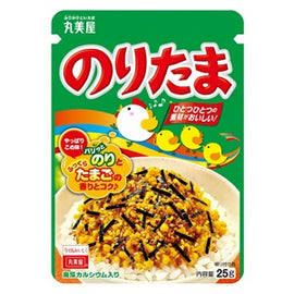 MARUMIYA - NORI-TAMA FURIKAKE - Japanese Rice Seasoning with seaweed and egg flavour 25 GR