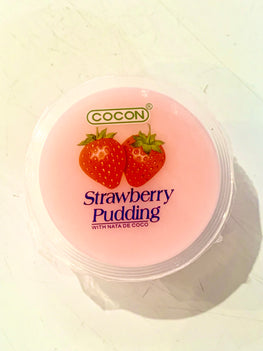 COCON PUDDING Braškių 80 GR (1 VIENAS)