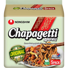 NONGSHIM greitai paruošiami makaronai Chapagetti 140 GR x 5 pak