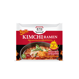 Ātri pagatavojamās nūdeles Kimchi Ramen 122 GR JONGGA