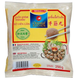 Meatballs Beef Chinese Style 250 G ORIENTAL KITCHEN