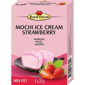 [FROZEN] ROYAL ORIENT Mochi Ice Cream Strawberry 28 GR